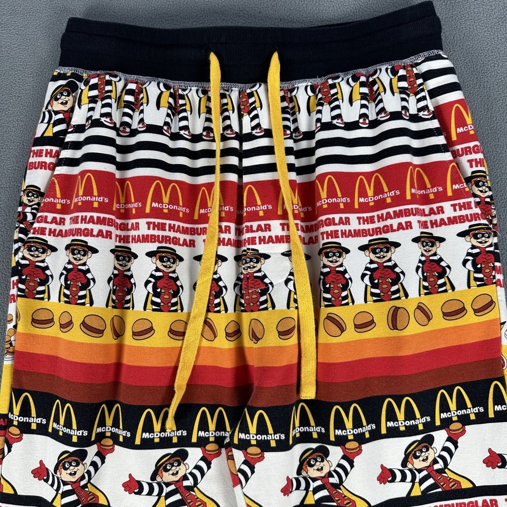 Peter‎ Alexander Joggers Pajama Pants Medium Red McDonalds Hamburglar Lounge